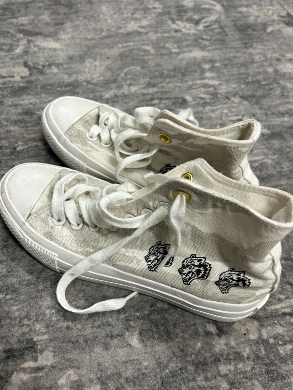 Darc Sport White High-Top Sneakers - Picture 2 of 4